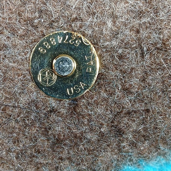 Peace Wool Boho Clutch Hand Bag Snap Button Closure Colorblock 10"x8" - Picture 7 of 10